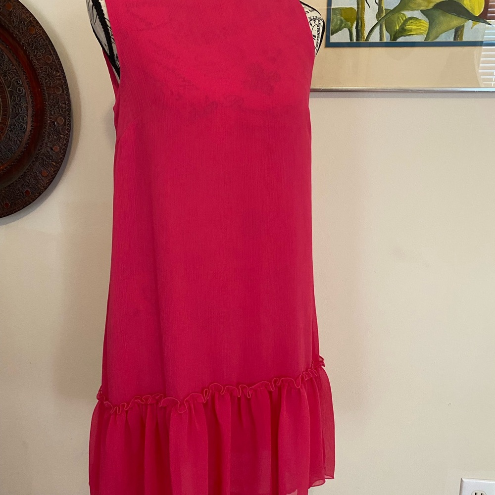 Tommy Hilfiger Vibrant Pink Mini Dress